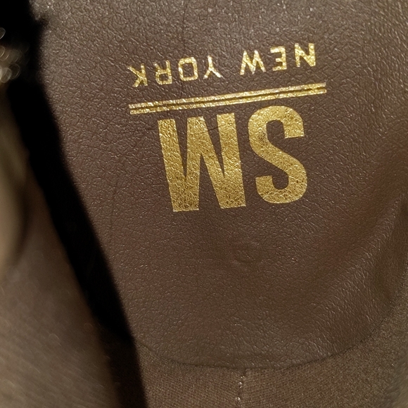 SM NY tan suede thigh high boots - Picture 6 of 8